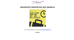 Desktop Screenshot of magnifree.com